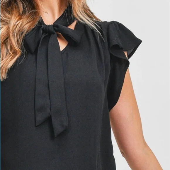 Ruffle sleeve blouse - Picture 5 of 10